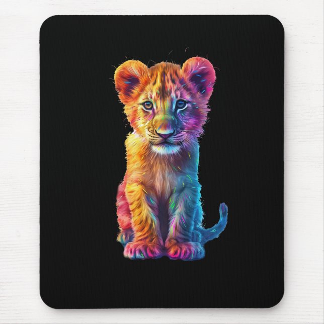 Oh Baby Big Cat Cub Mousepad (Vorne)