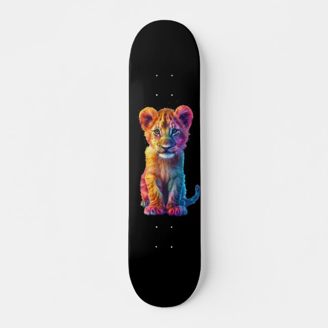 Oh Baby Big Cat Cub Skateboard (Vorne)