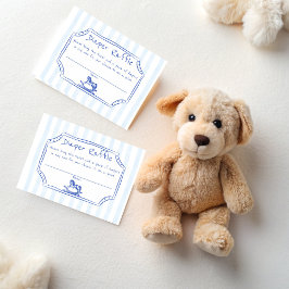 Oh Baby Blue Rocking Ross Sketch Windelpreisraffin Begleitkarte