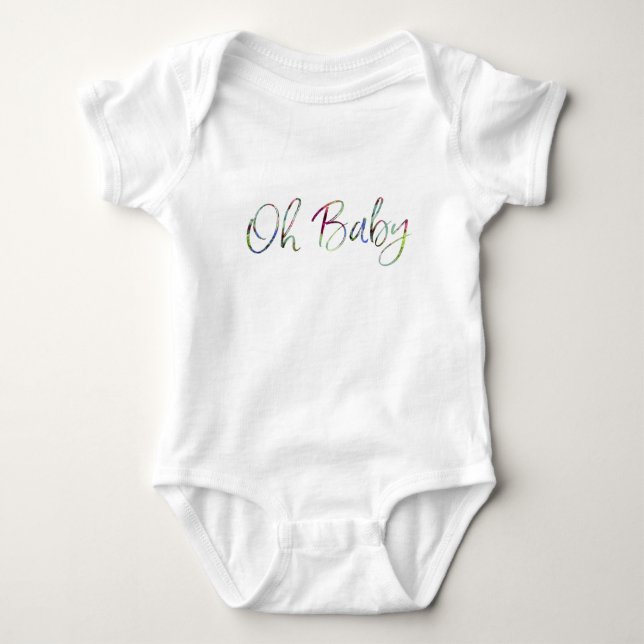 OH BABY Bodysuit Strampler (Vorderseite)