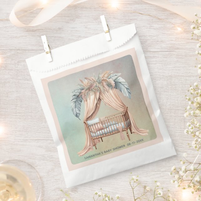 Oh Baby Boho Babydusche Geschenktütchen (Ausgeschnitten)