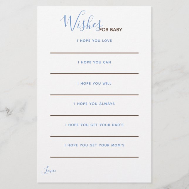 Oh Baby Boy Little Pumpkin Wünsche für Babykarten (Vorderseite)