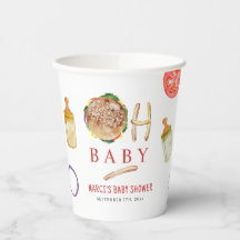 Oh Baby Burgers & Bottles Baby Dusche