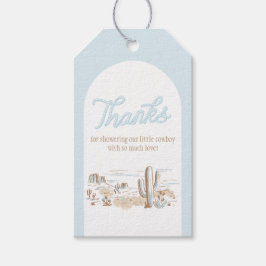 Oh Baby Cowboy Baby Shower Favor Tag Geschenkanhänger