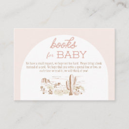 Oh Baby Cowgirl Books for Baby Begleitkarte
