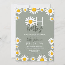 Oh Baby Daisy Gender Neutral Baby Dusche