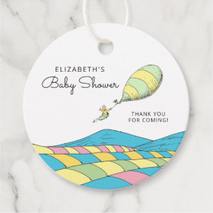 Oh, Baby, die Orte, an denen Sie eine Babydusche m Geschenkanhänger
