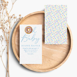 Oh Baby Donut Sprinkle Babydusche Windelwanne E Begleitkarte