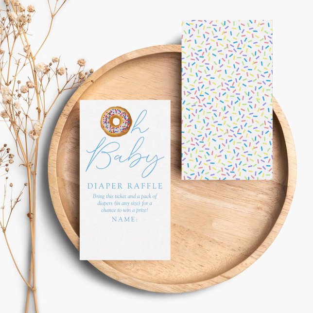 Oh Baby Donut Sprinkle Babydusche Windelwanne E Begleitkarte (Von Creator hochgeladen)