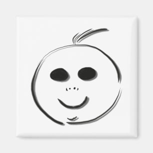 Oh... Baby Doodlenut von Cussdum Designs Magnet