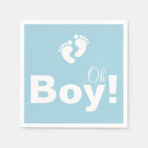 Oh Baby-Duschen-Papierservietten-Set Serviette