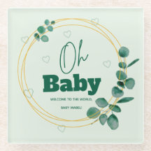 Oh Baby Eukalyptusblätter Baby Shower