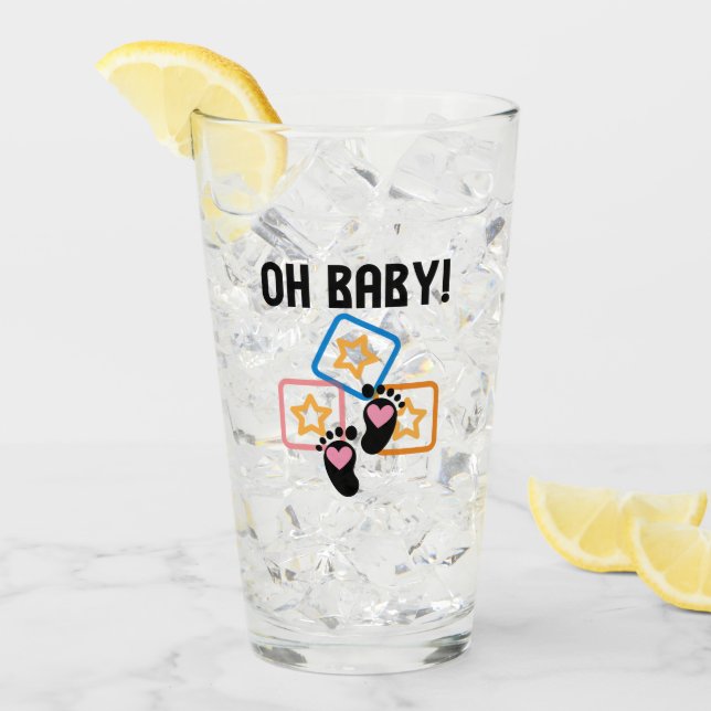 Oh Baby. Glas (Vorderseite Ice)