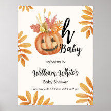 Oh, Baby! Halloween Fall Pumpkin Verlasse Willkomm
