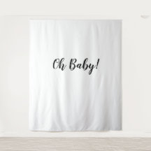 Oh Baby Hintergrund Oh Baby Banner Tapisserie