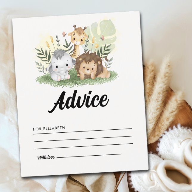 Oh Baby Jungle Baby Shower Boy (Von Creator hochgeladen)