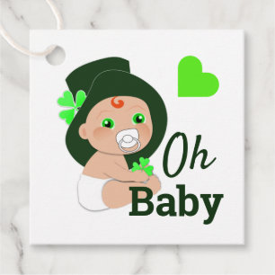 Oh Baby Niedlich Irish Baby Dusche Geschenkanhänger