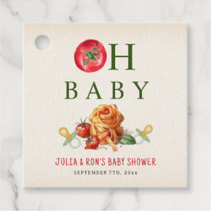Oh Baby Pasta & Schnullers Babydusche Geschenkanhänger