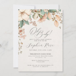 Oh Baby pink Wildblume Blumendusche