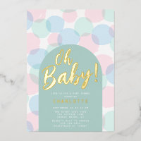 Oh Baby Polka Dots Baby Dusche