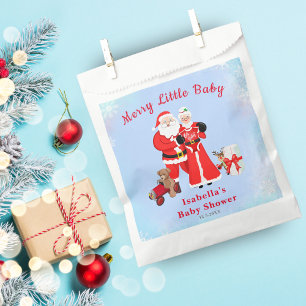 Oh Baby Santa & Mrs. Claus Baby-Einweihungsparty Geschenktütchen