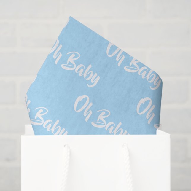 Oh Baby-Seidenpapier Seidenpapier (Geschenktüte)