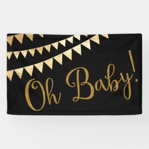 Oh Baby Shower Banner