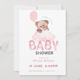 Oh Baby Shower Feier Design Einladung
