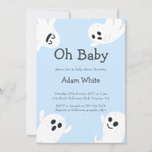 Oh Baby Spooky Ghost Halloween Fall Baby Dusche