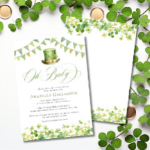 Oh Baby St. Patrick’s Day Grüne Babyparty