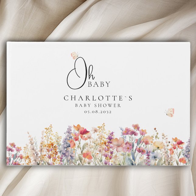 Oh, Baby! Wildblume Gästebuch (Von Creator hochgeladen)