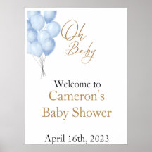 Oh Baby Willkommensschild