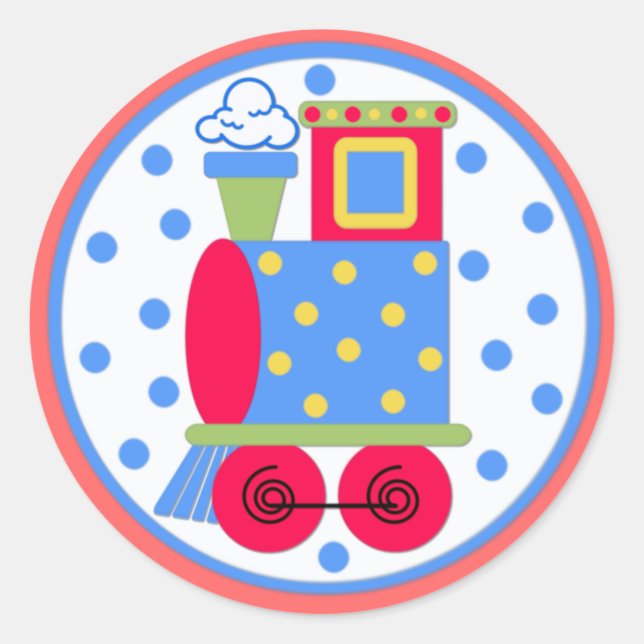 Oh Babyaufkleber von SRF Runder Aufkleber (Vorderseite)