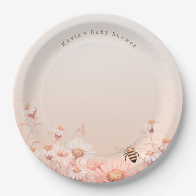 Oh Babydusche Paper Teller (Vorderseite)