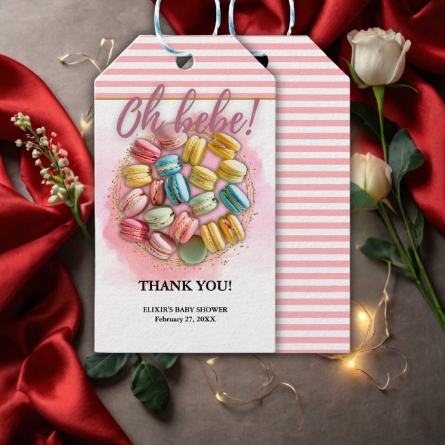 Oh bebe French Patisserie Baby Showroom Geschenkanhänger (Von Creator hochgeladen)