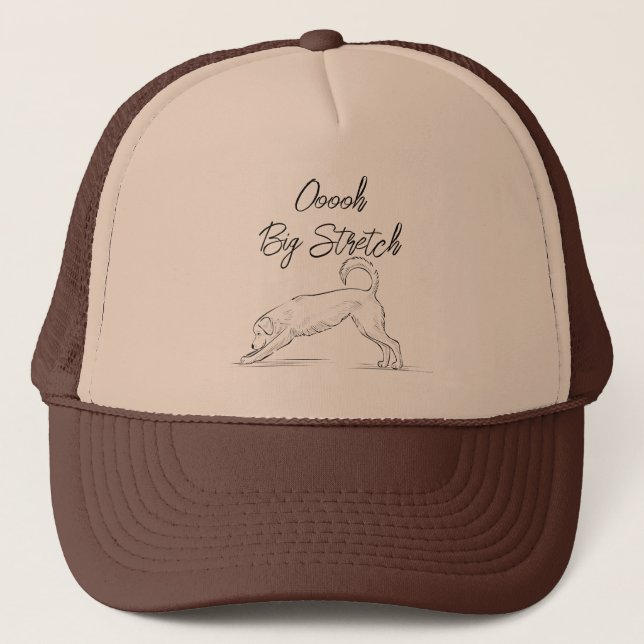 Oh Big Stretch Trucker Hat Truckerkappe (Vorderseite)