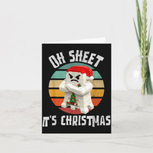 Oh Blatt Es Ist Weihnachten Lustiges Mpy Geist Des Karte