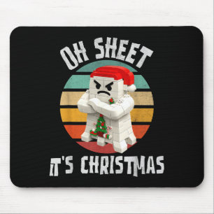 Oh Blatt Es Ist Weihnachten Lustiges Mpy Gespenst Mousepad