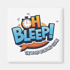 Oh Bleep! Logo-Magazin Magnet