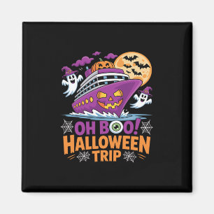 Oh Boo Halloween Reise Geist Ts Schiff Gruselig Re Magnet