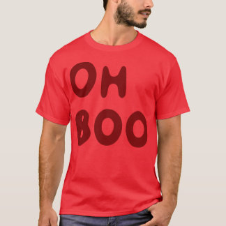 Oh Boo, rot im Blut T-Shirt
