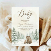 Oh Boy-Abenteuer-Wald-Bären-Baby-Party