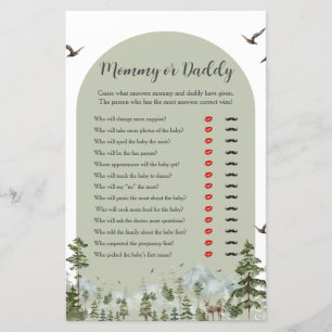 Oh Boy Adventure Pine Forest Mommy oder Daddy