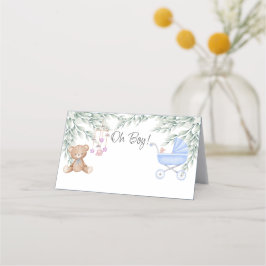 Oh, Boy Baby Stroller und Mobile Dusche Lebensmitt Platzkarte