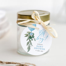 Oh Boy Blue Balloon Greenerenery Baby Shower