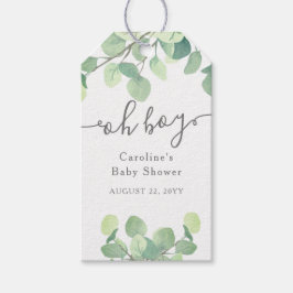 Oh Boy Eucalyptus Baby Duwer Gefallen Geschenkmark Geschenkanhänger