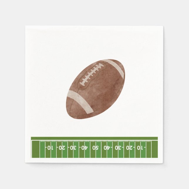 Oh, Boy Football Baby Duschkabine Serviette (Vorderseite)