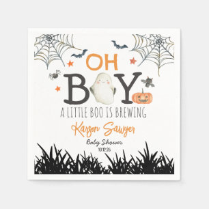 Oh Boy Halloween Napkins Serviette