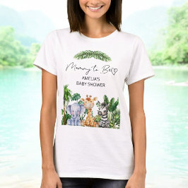 Oh Boy Jungle Safari Mommy-to-Be-T - Shirt