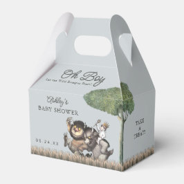 Oh Boy! Let the Wild Rumpus Start | Baby Shower Geschenkschachtel